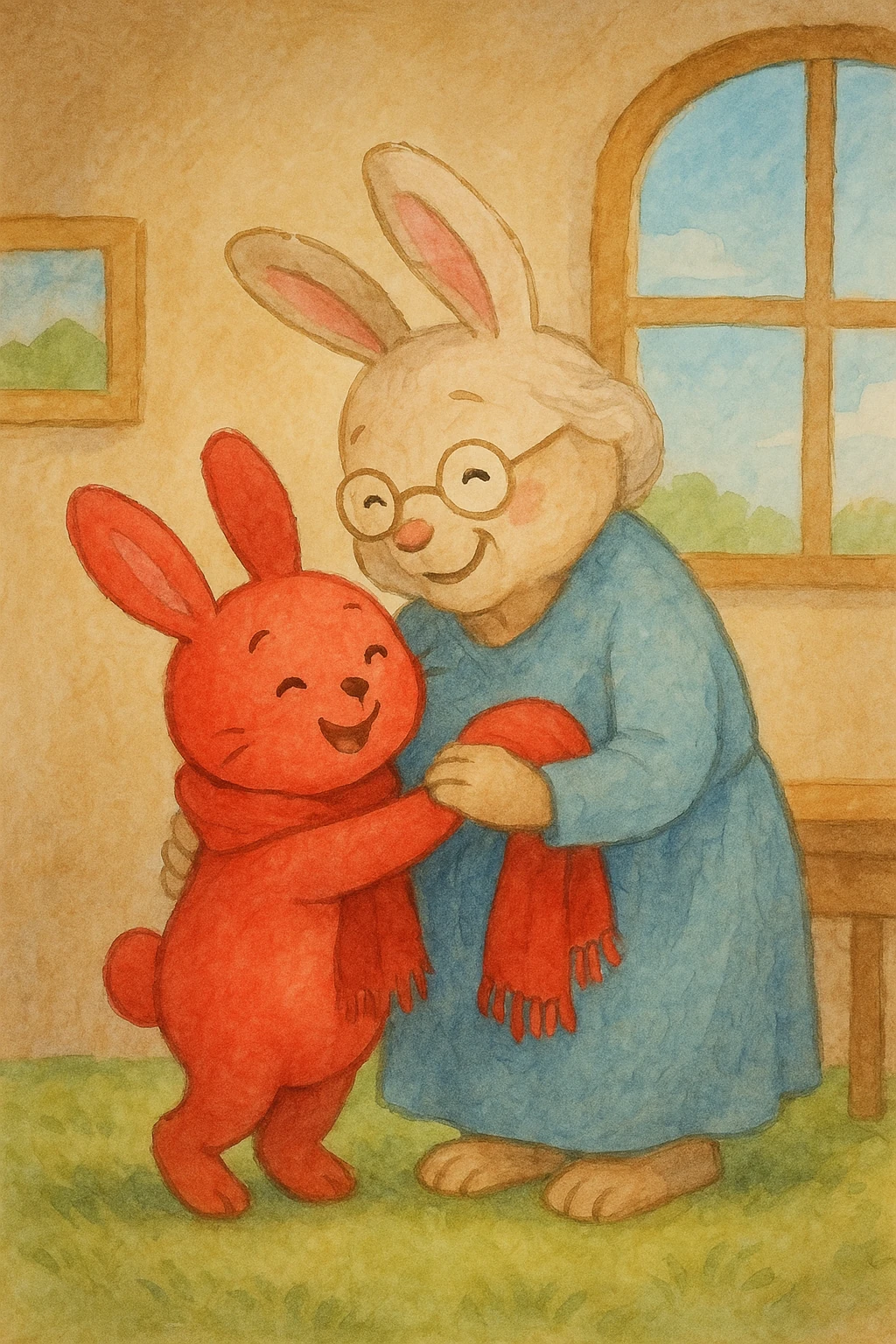 Scene 5 - The Red Rabbit and the Rolling Ball