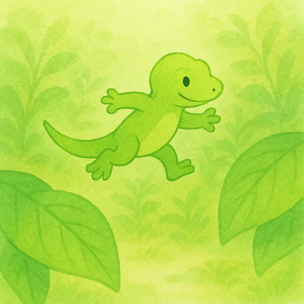 Scene 2 - Gecko Go's Green Garden