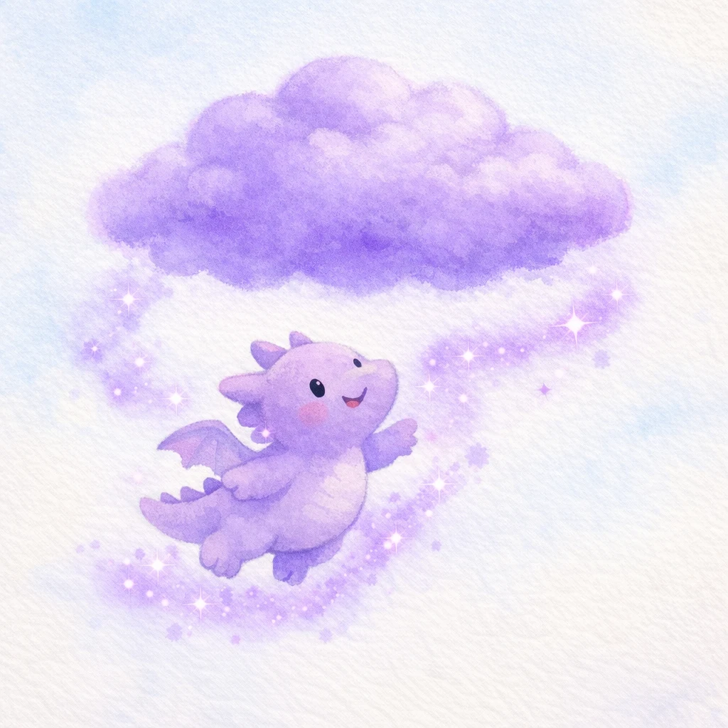 Scene 2 - Pang the Dragon and the Purple Cloud