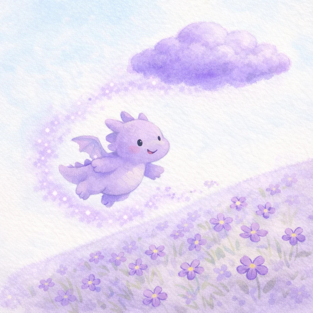 Scene 3 - Pang the Dragon and the Purple Cloud